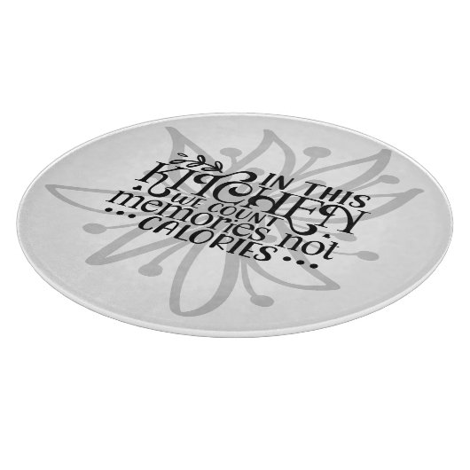 このキッチンではカロリーではなく思い出を数える カッティングボード (角)