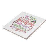 このキッチンではカロリーではなく思い出を数える タイル (側面)