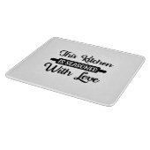 このキッチンはラブカッティングボードで味付け カッティングボード (角)