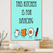 このキッチンは踊りポスター ポスター (キッチン)