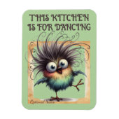このキッチンは踊り マグネット (縦)