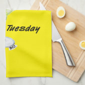 このキッチンタオルで一日が明るくなる キッチンタオル (四つ折り)