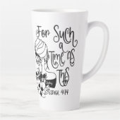 このキパーソナライズされたリスト教徒のような時間 カフェラテマグ (右)