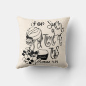 このキパーソナライズされたリスト教徒のような時間 クッション (裏面)