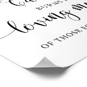 このキャンドルが燃える 結婚式 追悼 キャンドル サイン (角)