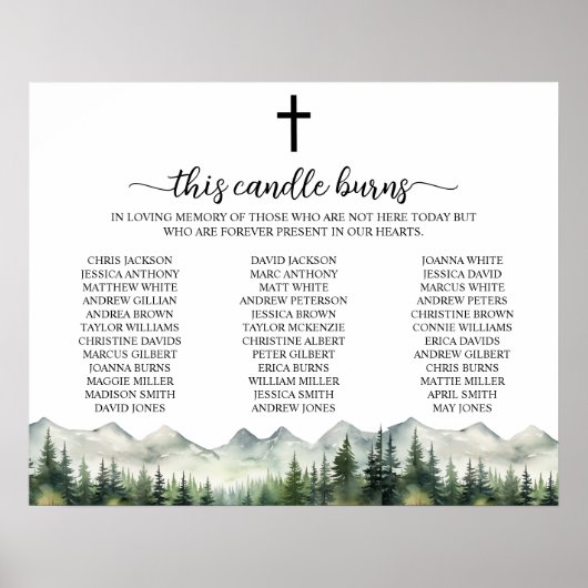 このキャンドルバーンズ学校懇親会記念館 ポスター (正面)