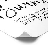 このキャンドルバーンズ記念碑8x10サイン ポスター (角)