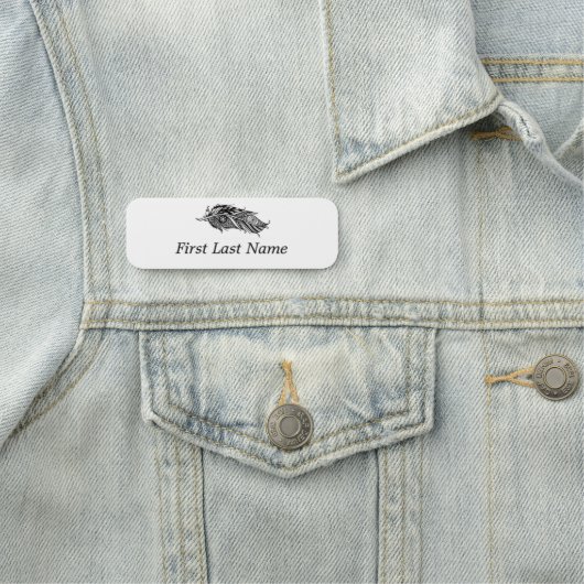 このキャンピングキャンパートレーラーレクリエーションをパーソナライズ 名札 (インサイチュ)