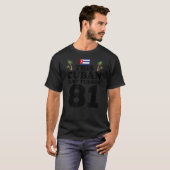 このキューバ人は81キューバ・キューバノ81番目の誕生日を迎えたばかりだ Tシャツ (正面フル)