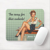 このキュービキュールオフィスにはセクシーパーソナライズされたすぎる マウスパッド (マウス)