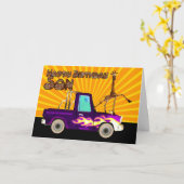 このキリンがグリースの稲妻のようなぜであるか、 カード (黄色い花)