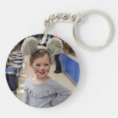 このキーチェーンに子供の孫写真を追加 キーホルダー (裏面)