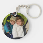 このキーチェーンに孫写真を追加する キーホルダー (裏面)