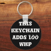 このキーチェーンは100 whpを追加 キーホルダー (正面)