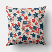 このクッションは国旗を描いている。 クッション (裏面)