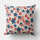 このクッションは国旗を描いている。 クッション (正面)
