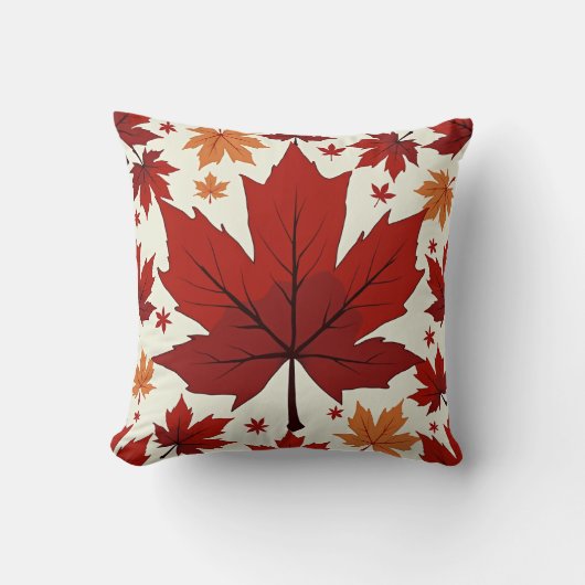 このクッションは幸運なカエデ離れの実が詰まる。 クッション (正面)