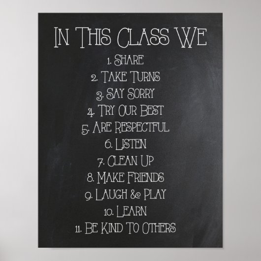 このクラスでは… ポスター (正面)