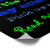 このクラスで、愛し合う。，笑い合う… ポスター (角)