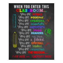 このクラスルームの規則を入力する場合