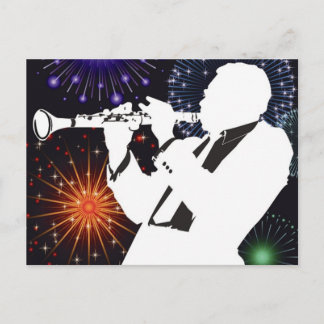 このクラリネットの男は誰? ポストカード