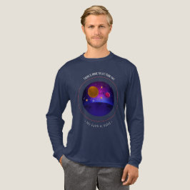 このクリスチャンよりも生命には多くの惑星がある トライブレンドTシャツ