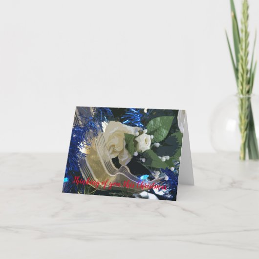 このクリスマスにあなたを想って カード (正面)