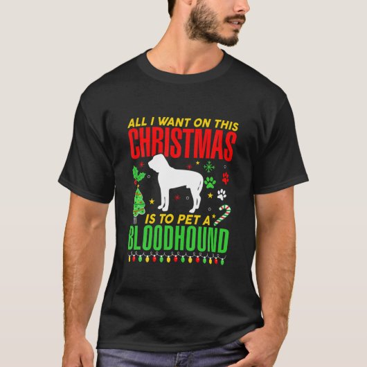 このクリスマスに食べたいのは血を飲むだけだ Tシャツ (正面)