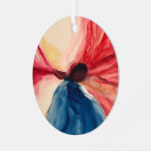 このクリスマスの飾り付けをブリズードしてもらえるといいね メタルオーナメント (正面左)