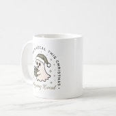 このクリスマスは小さいお店と地元のお店 コーヒーマグカップ (正面左)