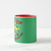 このクリスマスは星が明るく輝く マグカップ (中央)