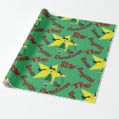 このクリスマスは星が明るく輝く ラッピングペーパー (アンロールド)