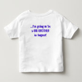 このクリスマスは秘密だ… トドラーTシャツ (裏面)