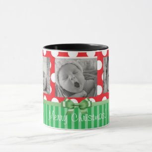 このクリスマスコーヒーマグをパーソナライズ マグカップ