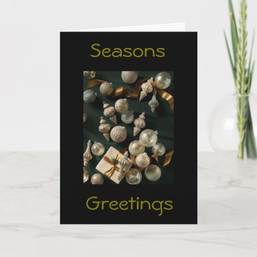 このクリスマスシーズンの私たちの「隣人」のために シーズンカード (正面)