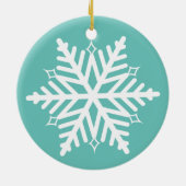 このクリスマスセラミに子どもの写真を追加する セラミックオーナメント (裏面)