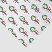 このクリスマステニスラケットリースにサービス 薄葉紙 (詳細)