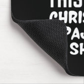 このクリスマスパジャマだよ 眠れる狐 マウスパッド (コーナー)