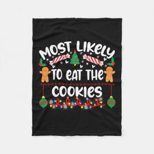 このクリスマスパジャマ家族のクリスマスを嫌いになりそうな フリースブランケット