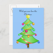 このクリスマスポストカードに来てほしい シーズンポストカード (正面/裏面)