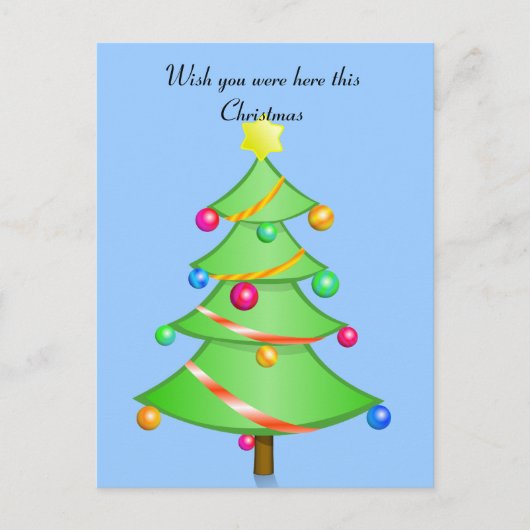 このクリスマスポストカードに来てほしい シーズンポストカード (正面)