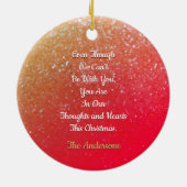 このクリスマス恋しく思は俺たちがお前だ!DIYMessages セラミックオーナメント (裏面)