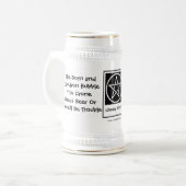 このクローンにはビール異教のウィッカ信者スタイン ビールジョッキ (正面左)