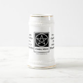 このクローンにはビール異教のウィッカ信者スタイン ビールジョッキ (中央)