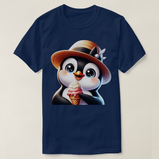 このクールおもしろいと何で夏の暑さに耐える Tシャツ (デザイン正面)