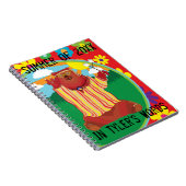 このクールなクマのノートをカスタマイズしよう ノートブック (右側)