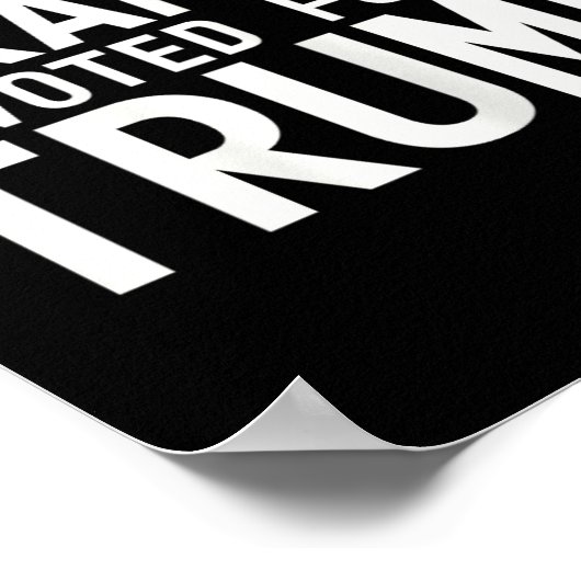 このグラミーはトランプ2024おばあちゃん誇りを持ったの投票に投票 ポスター (角)