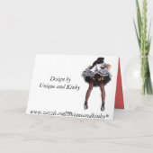 このグリーティングカードを個人用に設定 カード (裏面)