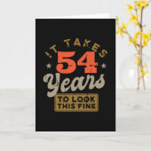 このグリーティングカードを見るには素晴らし54年かかる カード (黄色い花)