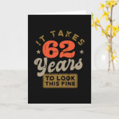 このグリーティングカードを見るには素晴らし62年かかる カード (黄色い花)